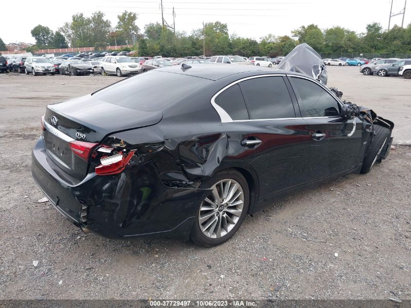 2018 INFINITI Q50 3.0T LUXE - JN1EV7AR4JM432147