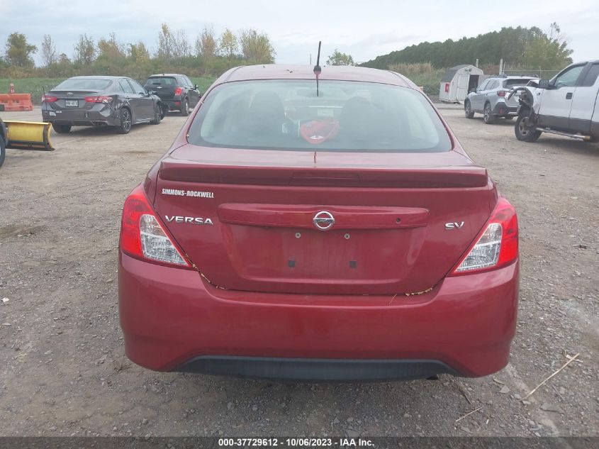2019 NISSAN VERSA SEDAN SV 3N1CN7AP7KL872218