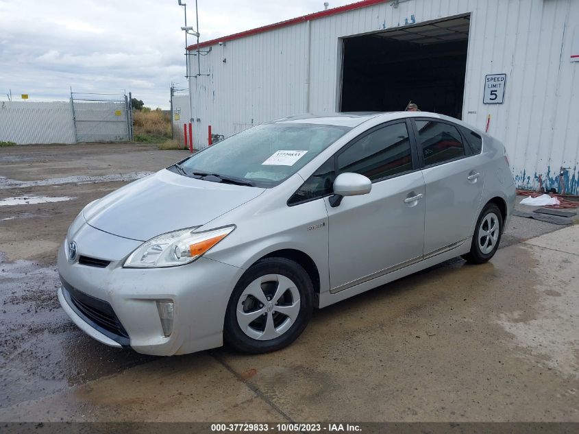 2015 TOYOTA PRIUS FOUR - JTDKN3DU5F0438546