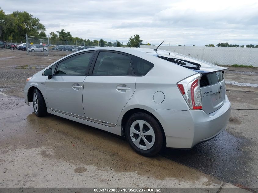 2015 TOYOTA PRIUS FOUR - JTDKN3DU5F0438546