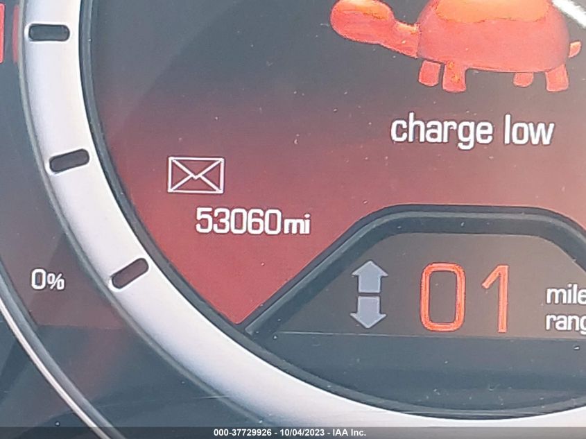 2013 FIAT 500E BATTERY ELECTRIC - 3C3CFFGE8DT745981