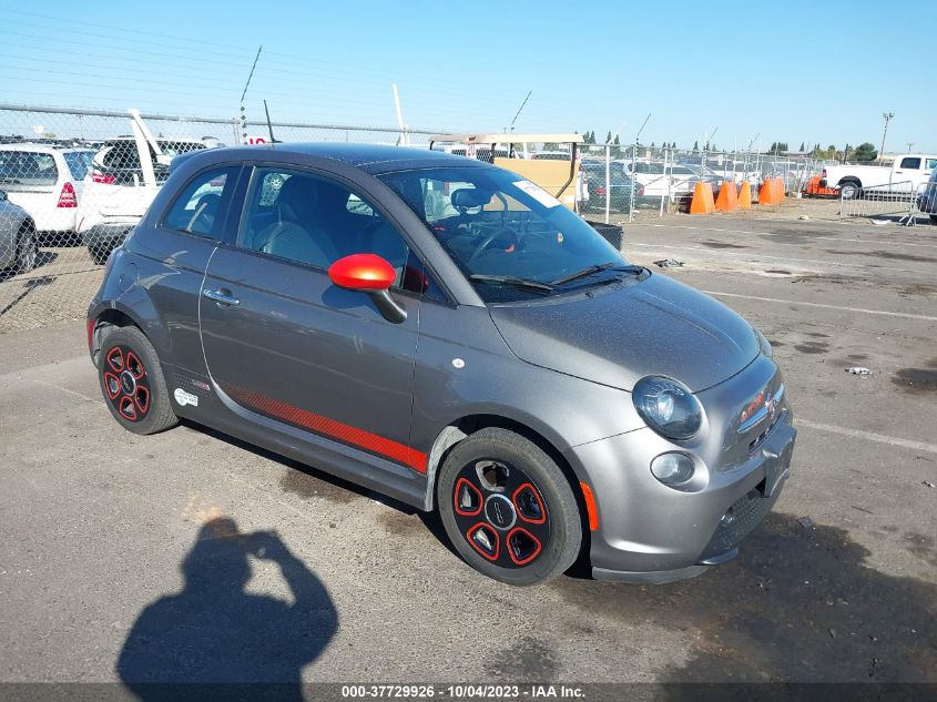 2013 FIAT 500E BATTERY ELECTRIC - 3C3CFFGE8DT745981