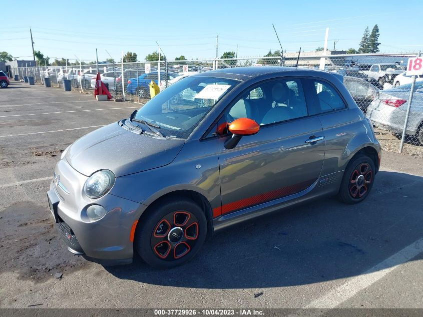 2013 FIAT 500E BATTERY ELECTRIC - 3C3CFFGE8DT745981