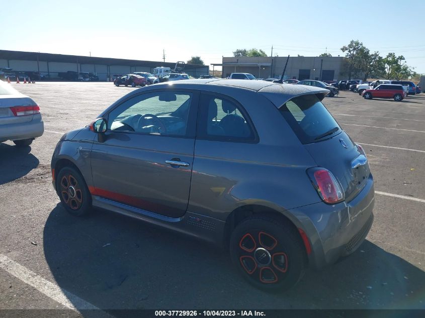 2013 FIAT 500E BATTERY ELECTRIC - 3C3CFFGE8DT745981
