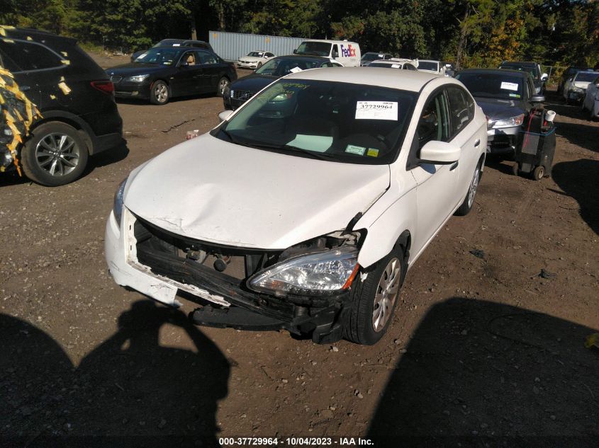 2014 NISSAN SENTRA S - 3N1AB7AP2EL688230