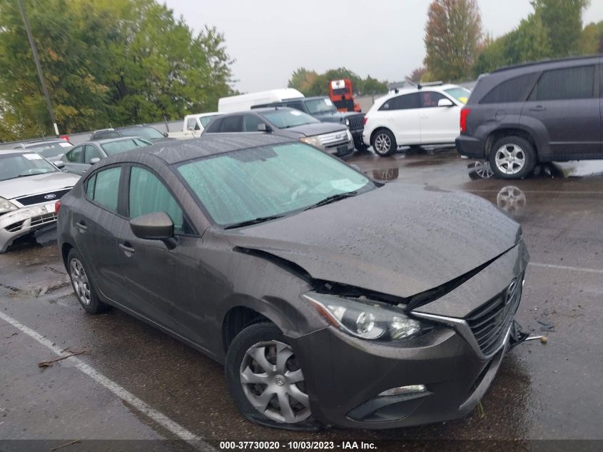 2016 MAZDA MAZDA3 I SPORT - JM1BM1T78G1312082