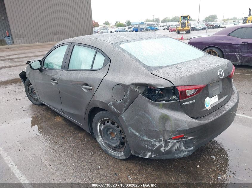 2016 MAZDA MAZDA3 I SPORT - JM1BM1T78G1312082