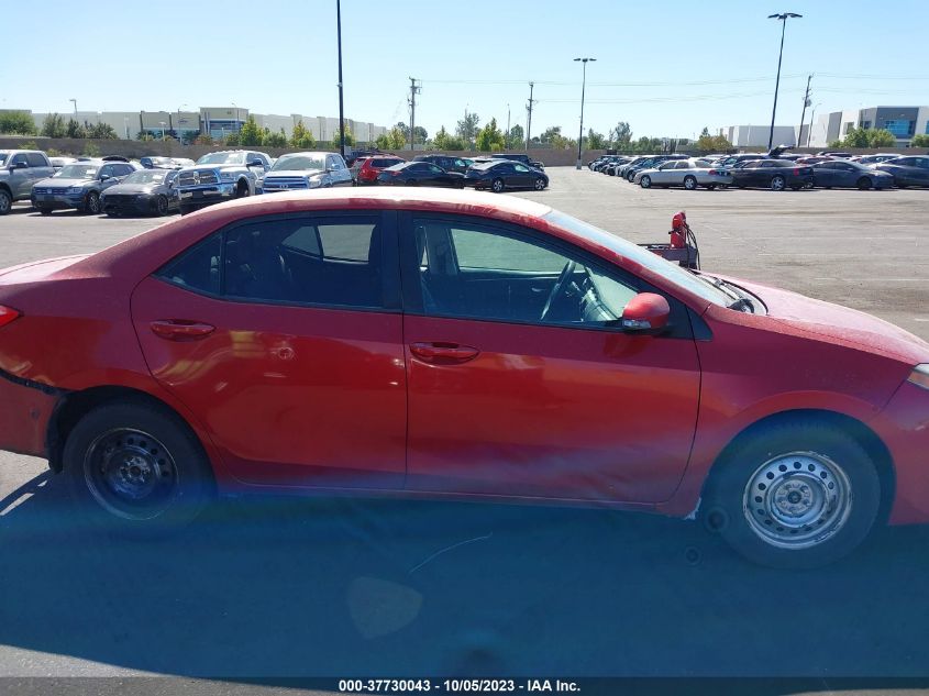 2016 TOYOTA COROLLA LE - 5YFBURHEXGP458047