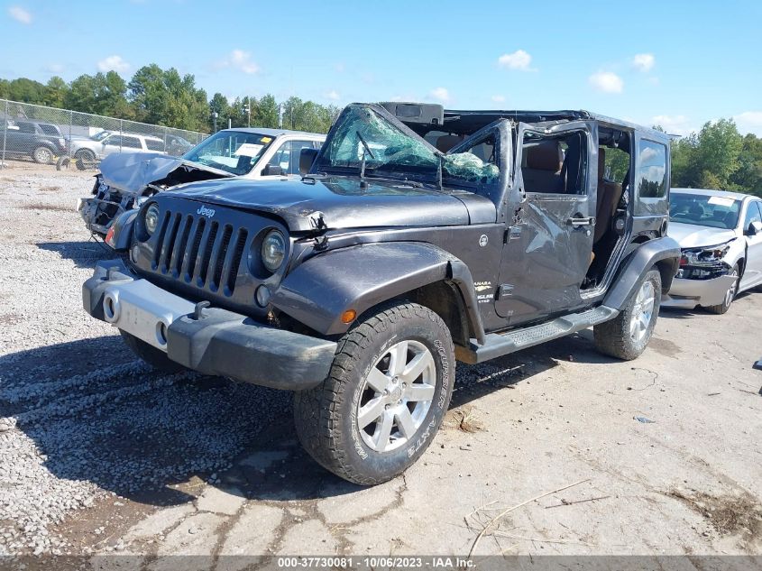 2014 JEEP WRANGLER UNLIMITED SAHARA - 1C4BJWEG7EL292556