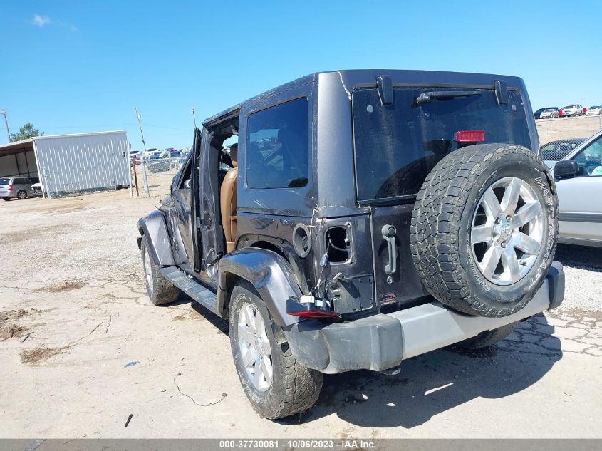 2014 JEEP WRANGLER UNLIMITED SAHARA - 1C4BJWEG7EL292556