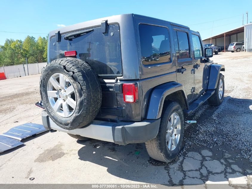 2014 JEEP WRANGLER UNLIMITED SAHARA - 1C4BJWEG7EL292556