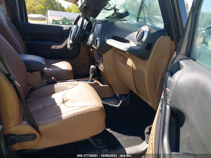 2014 JEEP WRANGLER UNLIMITED SAHARA - 1C4BJWEG7EL292556