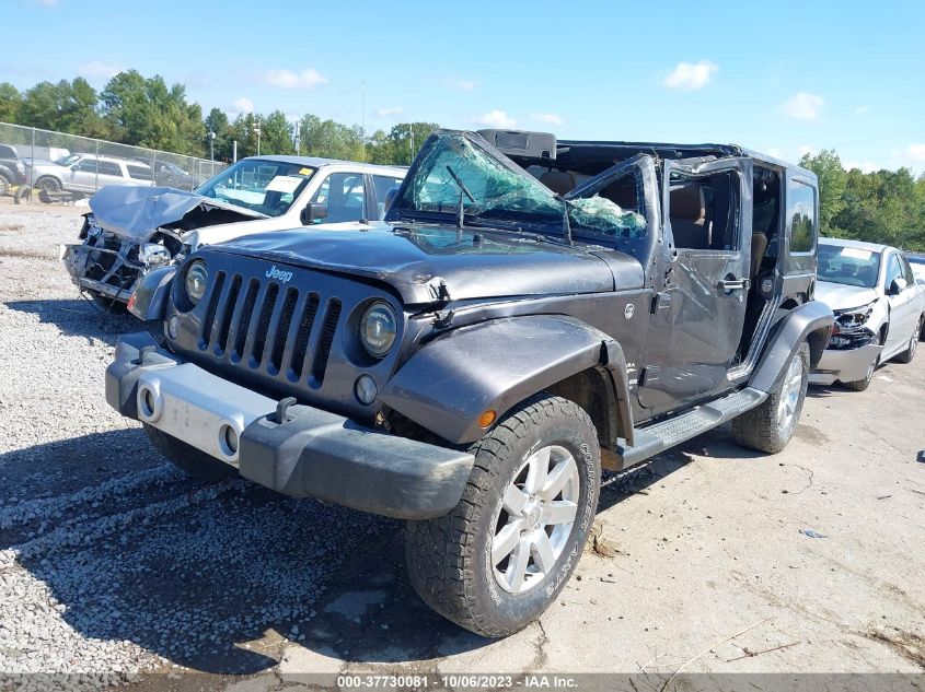 2014 JEEP WRANGLER UNLIMITED SAHARA - 1C4BJWEG7EL292556