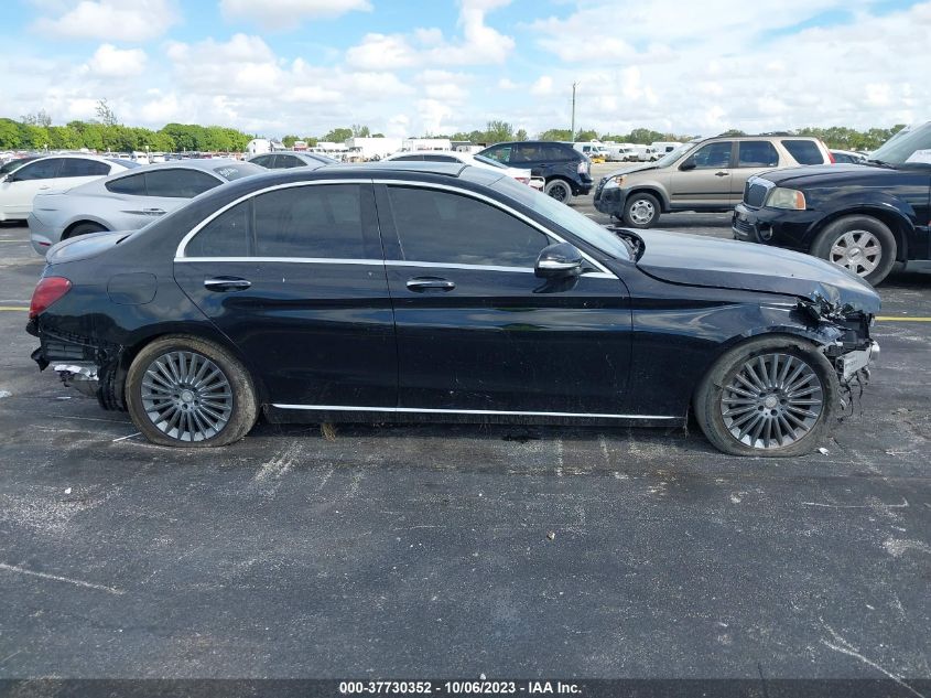 2015 MERCEDES-BENZ C 300 SPORT/LUXURY/ - 55SWF4JB6FU067565