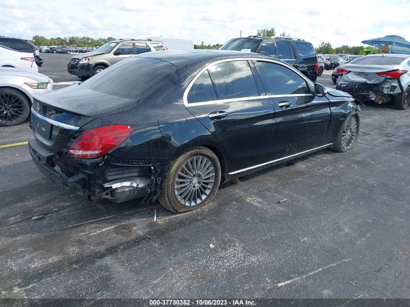 2015 MERCEDES-BENZ C 300 SPORT/LUXURY/ - 55SWF4JB6FU067565