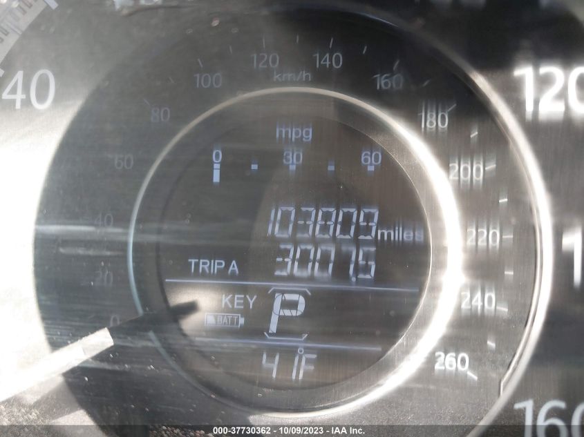 2013 HONDA ACCORD EX-L V-6 - 1HGCR3F84DA034848