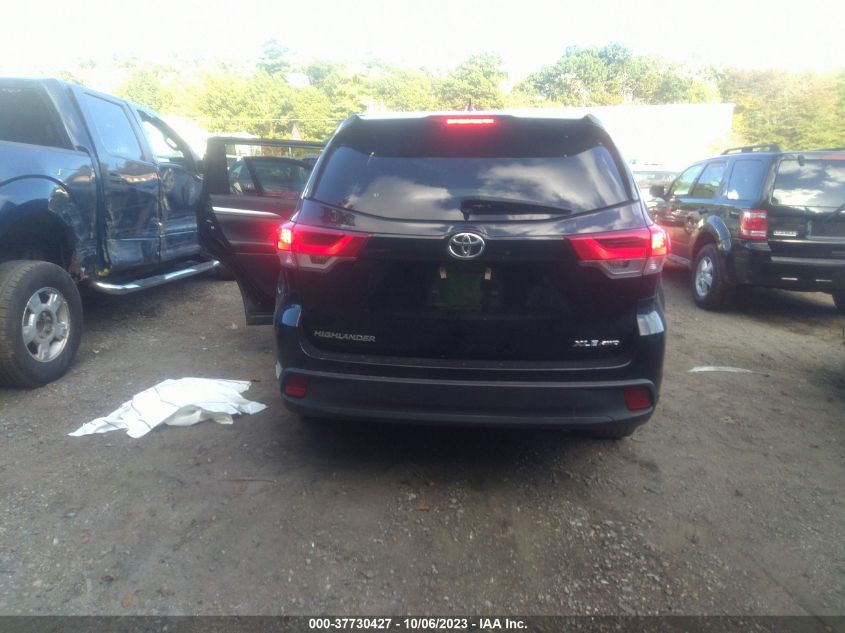2019 TOYOTA HIGHLANDER SE/XLE - 5TDJZRFH4KS604100