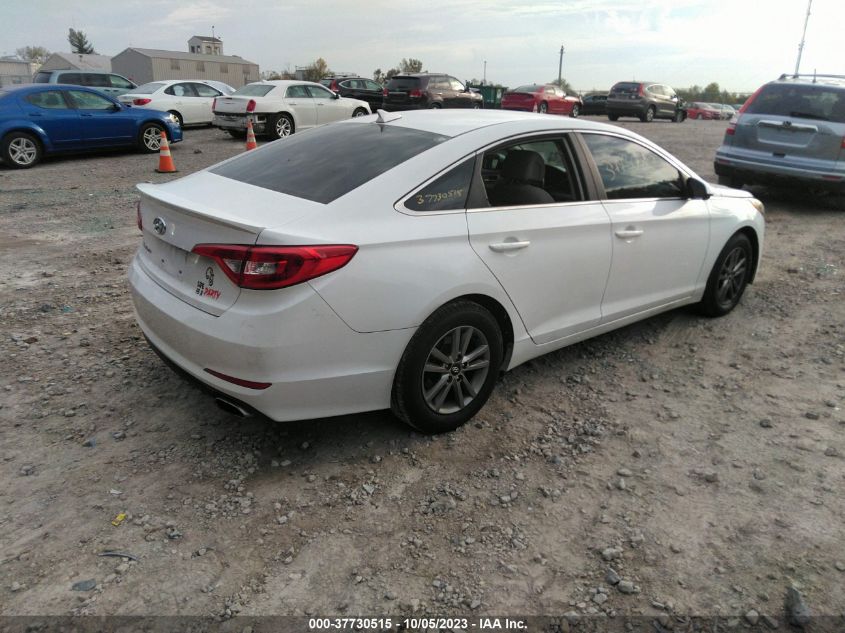 2016 HYUNDAI SONATA 2.4L SE - 5NPE24AF1GH290353