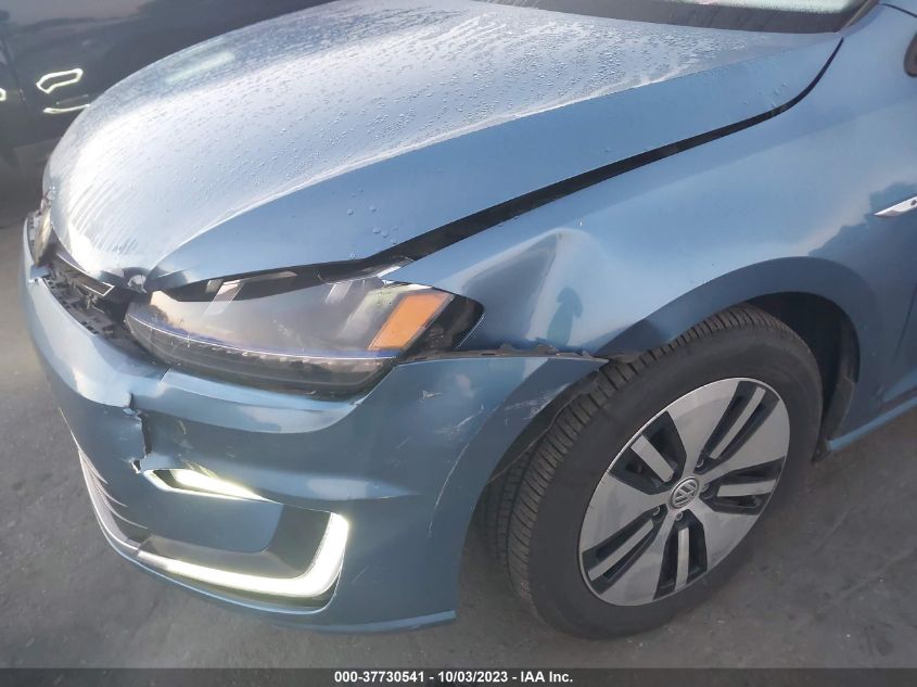 2015 VOLKSWAGEN E-GOLF SEL PREMIUM - WVWPP7AU4FW910339