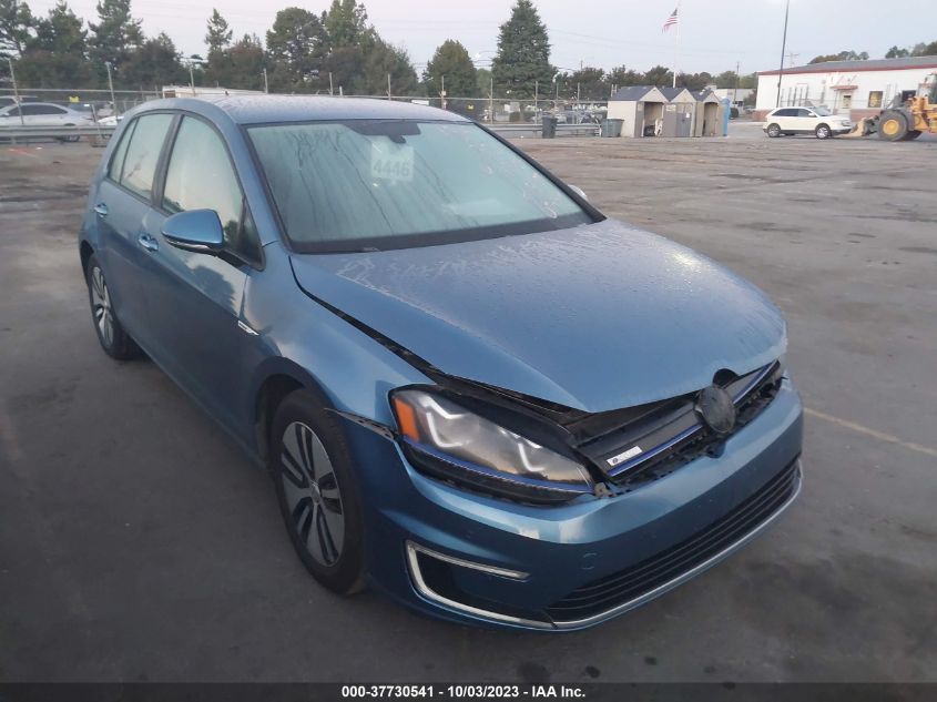 2015 VOLKSWAGEN E-GOLF SEL PREMIUM - WVWPP7AU4FW910339