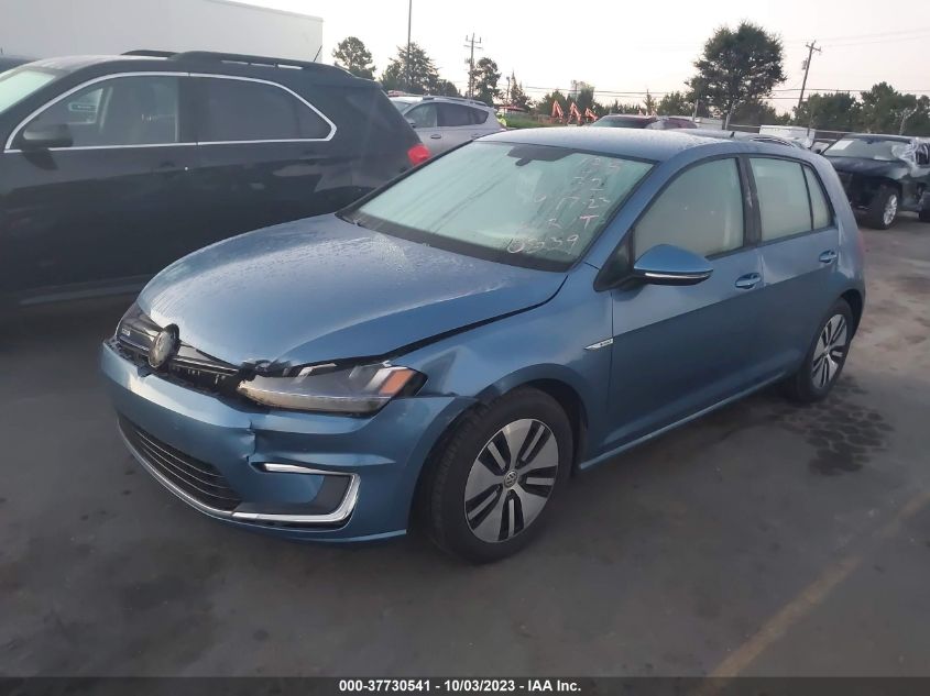 2015 VOLKSWAGEN E-GOLF SEL PREMIUM - WVWPP7AU4FW910339