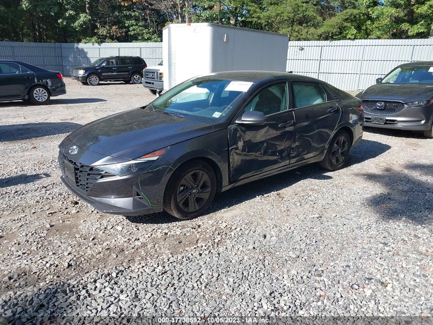 VIN 5NPLS4AG2NH076484 2022 HYUNDAI ELANTRA SEL