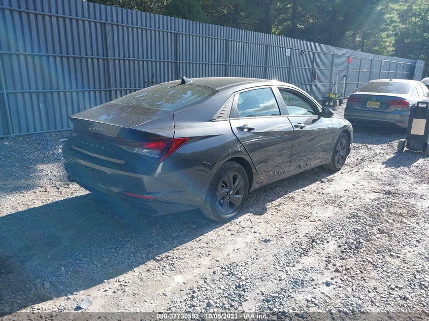 VIN 5NPLS4AG2NH076484 2022 HYUNDAI ELANTRA SEL