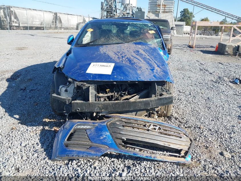 2018 HYUNDAI ELANTRA SPORT - KMHD04LB7JU665358