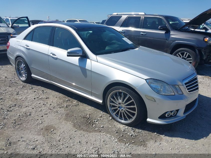 WDDHF9AB2AA254185 2010 MERCEDES-BENZ E-CLASS - Image 1