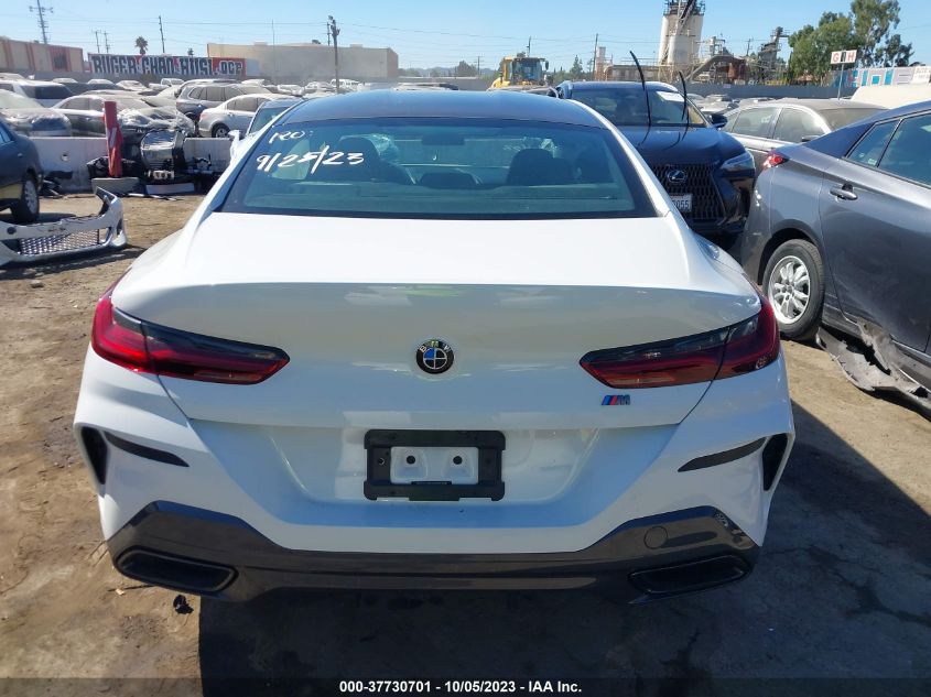 2022 BMW M850I GTAN COUPE XDRIVE WBAGV8C02NCG99339