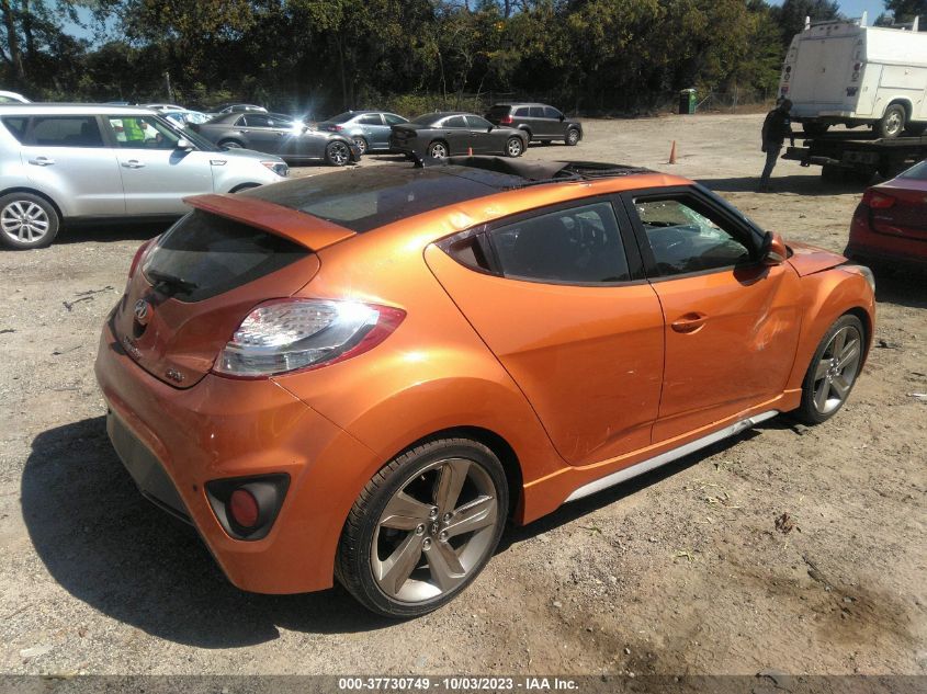 2015 HYUNDAI VELOSTER TURBO - KMHTC6AE9FU232725