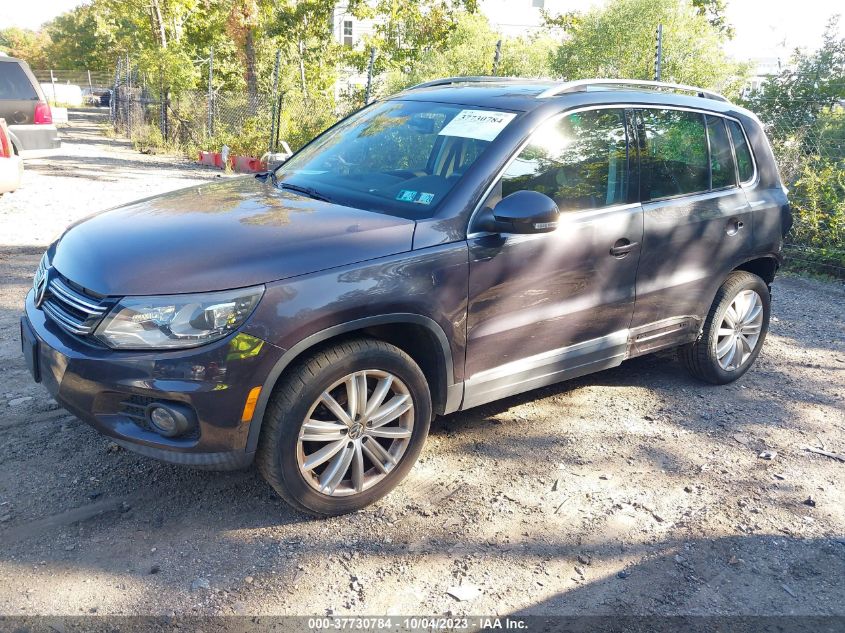 2016 VOLKSWAGEN TIGUAN S/SE/SEL/R-LINE - WVGAV7AX3GW512557