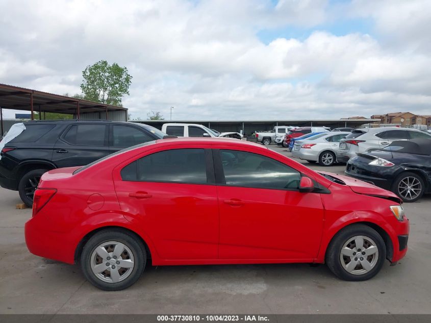 2015 CHEVROLET SONIC LS - 1G1JA5SH8F4116526