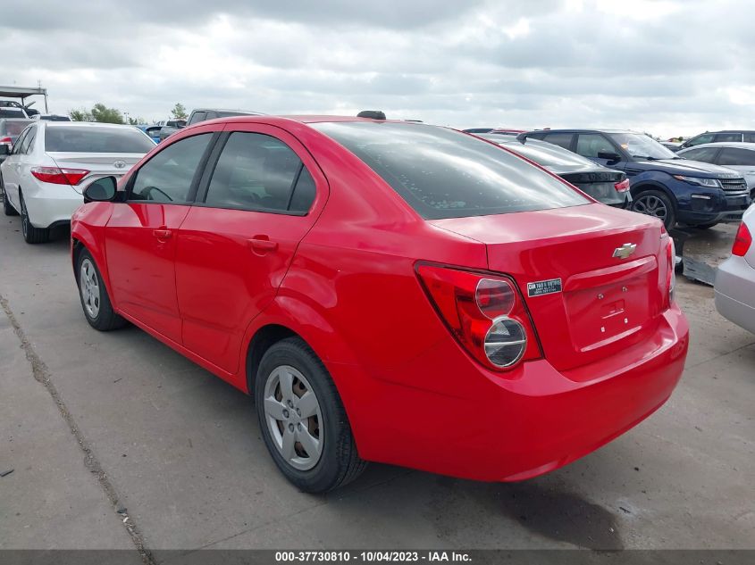 2015 CHEVROLET SONIC LS - 1G1JA5SH8F4116526