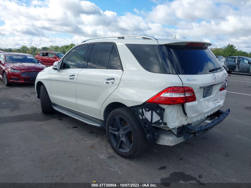 2013 MERCEDES-BENZ ML 550 4JGDA7DB0DA155825