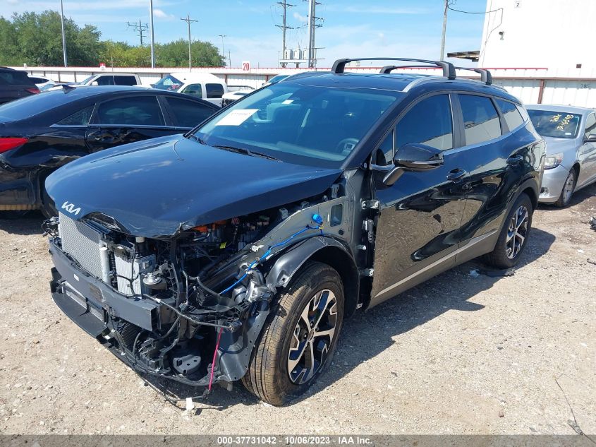VIN KNDPVCAG9P7080252 2023 KIA SPORTAGE HYBRID EX