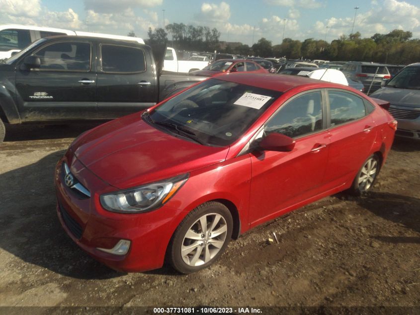 2013 HYUNDAI ACCENT GLS - KMHCU4AE9DU311522