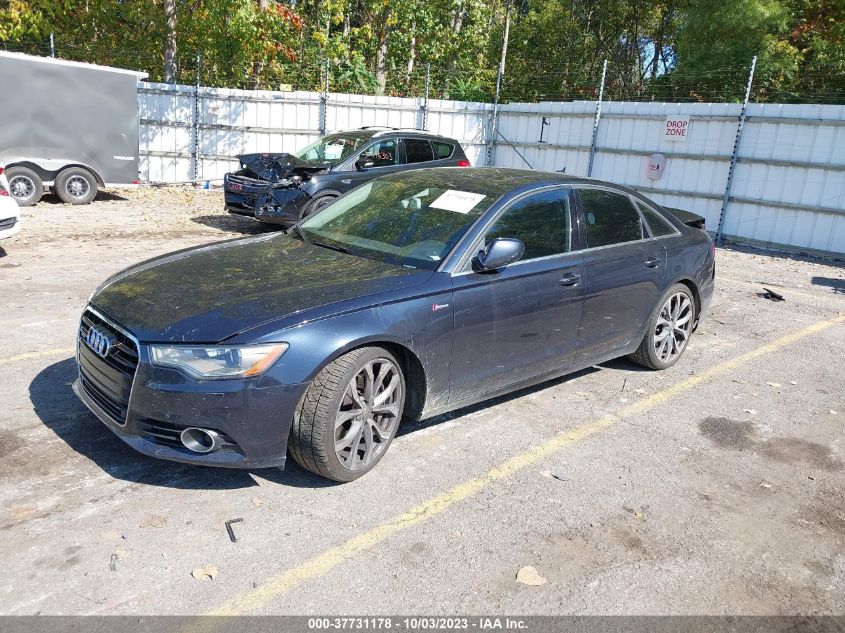 2013 AUDI A6 3.0T PREMIUM PLUS - WAUGGAFC1DN091304