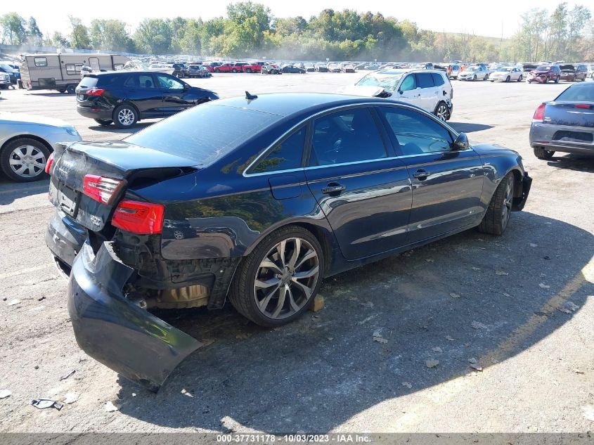 2013 AUDI A6 3.0T PREMIUM PLUS - WAUGGAFC1DN091304