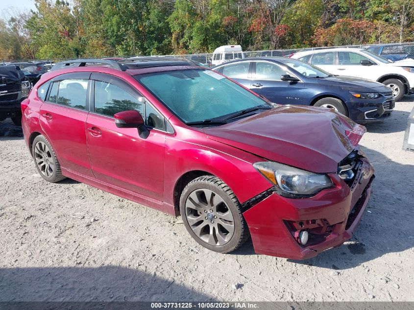 2015 SUBARU IMPREZA 2.0I SPORT PREMIUM - JF1GPAU61FH310768