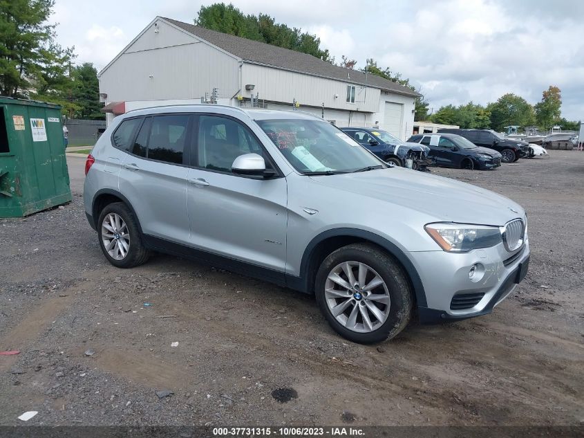 2015 BMW X3 XDRIVE28I - 5UXWX9C56F0D59042