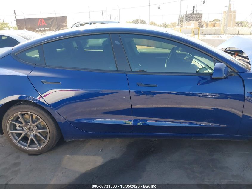 2022 TESLA MODEL 3 LONG RANGE - 5YJ3E1EB8NF183008