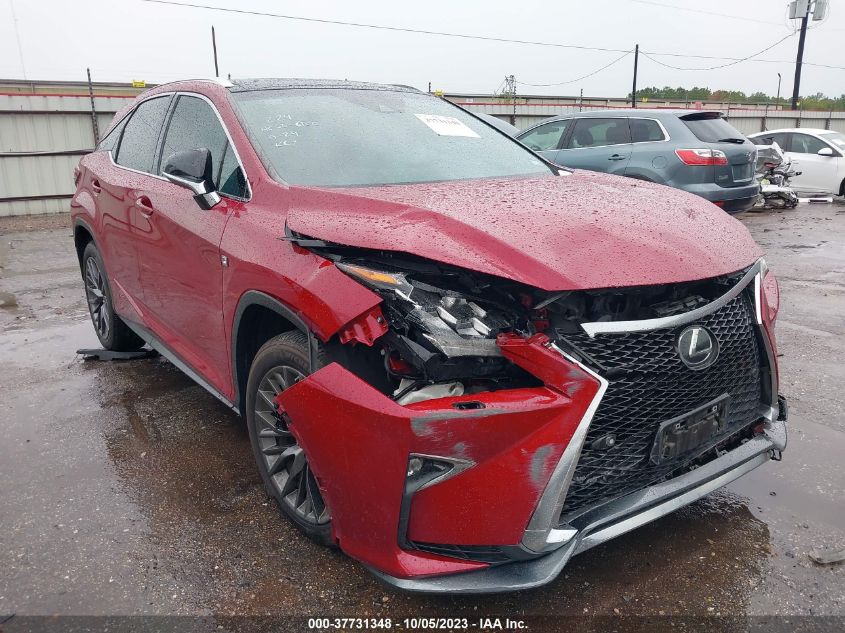 2T2ZZMCA9HC068481 LEXUS RX 350/BASE/F SPORT 2017