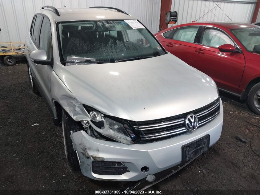 2015 VOLKSWAGEN TIGUAN S - WVGAV7AX6FW607872