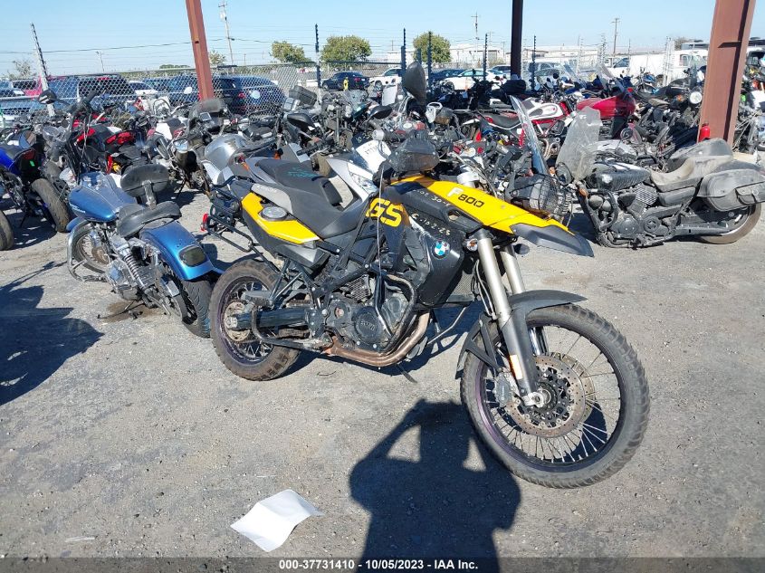 2009 BMW F800 GS - WB10229039ZU01850