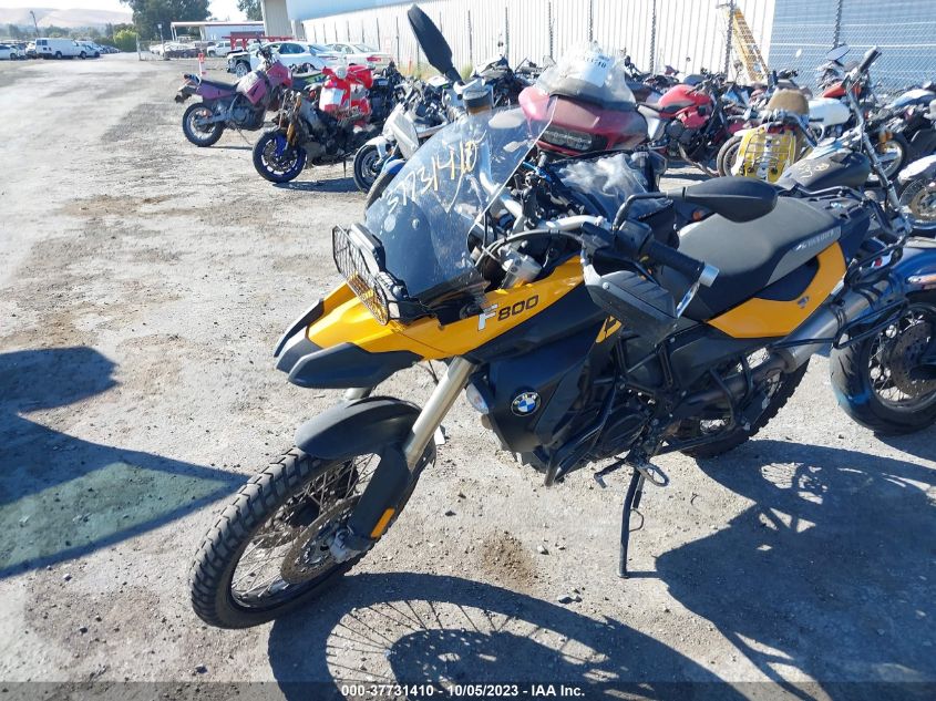 2009 BMW F800 GS WB10229039ZU01850