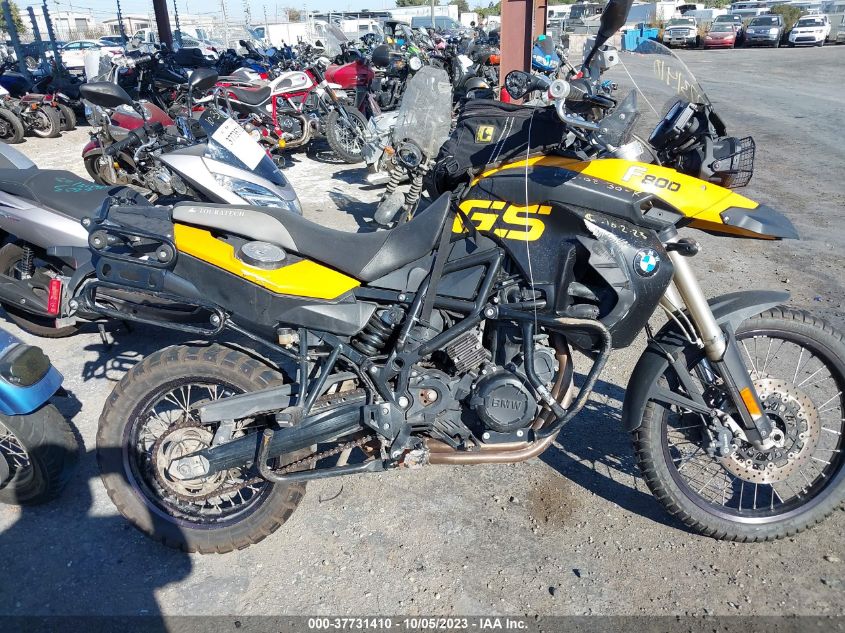 2009 BMW F800 GS WB10229039ZU01850