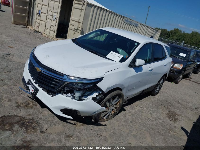 2022 CHEVROLET EQUINOX LT - 3GNAXKEV3NL196467