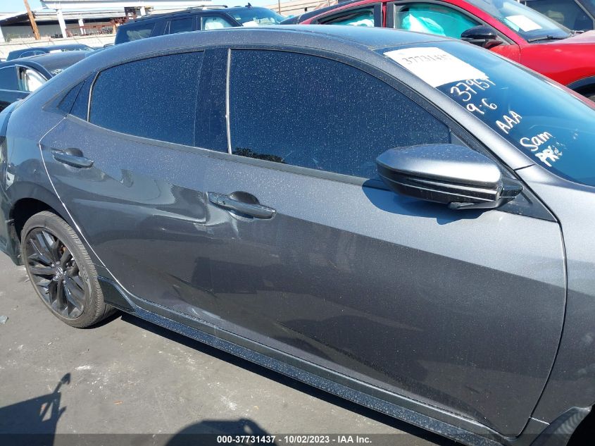 2021 HONDA CIVIC HATCHBACK SPORT SHHFK7H44MU415591