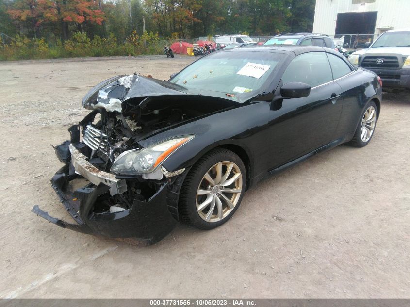 2013 INFINITI G37 CONVERTIBLE BASE JN1CV6FE6DM772668